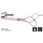 Jaguar Pre Style Relax  5.5" scissor in Pink.